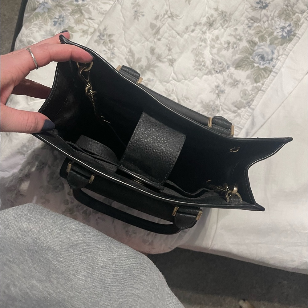 Black michael kors large crossbody